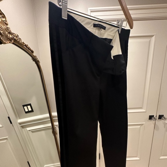 Theory size 8 woman’s tuxedo pants - Picture 2 of 6